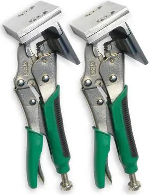 SA907 Adjustable Z-Clamp Panel Siding Installation Tool - Contractor Grade Siding Tools, Green