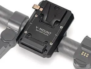 V-Mount Battery Plate for Basic & Advanced Ring Grip | Compatible with DJI RS4 PRO / RS4 / RS3 PRO / RS2 PRO | Longer Battery Life | Aluminum and Steel Build | TGA-RG-V (V-Mount Battery Plate)
