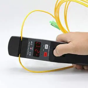 Live Optical Fiber Identifier with wave respond 800-1700nm Built in 10km VFL FTTH Tool