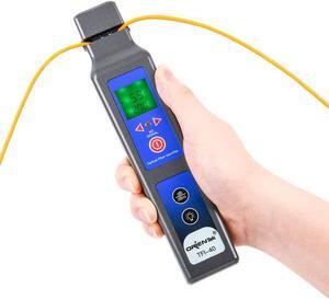 TFI-40 Optical Fiber Identifier All-in-one Chuck Live with 10mw VFL 800nm-1700nm Fiber Detector Fiber Traffic Identifier OFI