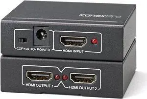 SP-HD1X24K 4K HDMI 2-Port Splitter,BLACK
