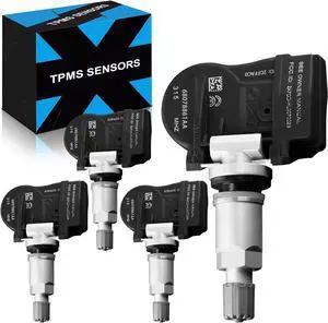 Pre-Programed Tire Pressure Sensor Fit for:-Infiniti G35 QX4 QX56 for:-Nissan Altima Cube Maxima Pathfinder Rogue Versa Sentra Quest Titan Xterra for:-Suzuki 315MHZ 40700-1AA0B TPMS (4)