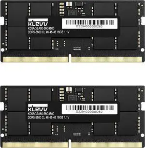 DDR5 32GB (2x16GB) 5600MHz CL46 A-DIE 1.1V SODIMM Laptop Ram Memory SK Hynix Chip (KD5AGSA80-56G460D)
