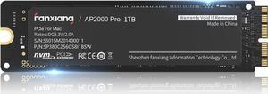 1TB SSD for MAC PCIe Gen3 NVMe Internal Solid State Drive, Up to 3500MB/s Compatible with MacBook Air 2017, MacBook Pro 2015, iMac 2016, Mac Pro 2013, Mac Mini 2014