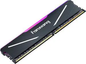 RGB DDR4 RAM 16GB (2x8GB) 3600MHz CL18 V1.35, Desktop Gaming Machine Overclocking Memory, Intel XMP 2.0 & AMD Compatible - Black