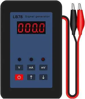 LB78 Signal Generator, 4-20mA /0-10V/mV Current Voltage Signal Generator Signal Source Calibrator Signal Tester (LB78)