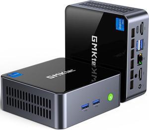 Mini PC Windows 11 Pro  Core i7-1195G7 (Turbo 5.0 GHz) 32GB DDR4 1TB SSD Desktop Mini Computers WiFi 6, BT 5.2/ DP, HDMI/RJ45 2.5G/USB4.0