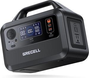 Portable Power Station 300W, 230Wh LiFePO4 (LFP) Battery, 1.5hrs Fast Charging, 2 Up to 300W(Peak 600W) AC Outlets, Solar Generator for Outdoor Camping/RVs/Home Use