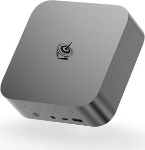 SER9 AI Mini PC,  Ryzen AI 9 HX 370(up to 5.1GHz) 12C/24T, Mini Computer 32GB LPDDR5X RAM 1TB NVMe PCIe4.0x4 SSD, Mini Desktop PC Built-in MIC/Speakers/USB4/WiFi6/BT5.2/2.5G/W11 Pro