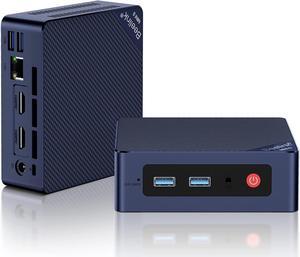 Mini S12 Pro Mini PC, 12th  Alder Lake-N100 (up to 3.4GHz, TDP 6W), 16GB DDR4 RAM 500GB M.2 SSD, Mini Computer Support 4K@60Hz Dual Display/WiFi 6/BT 5.2/USB 3.2/HTPC/Family-NAS
