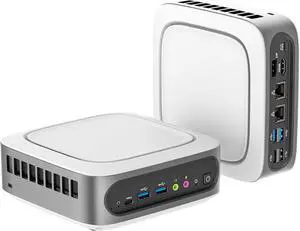 Mini PC  Core i9-11900H(4.9GHz, 8C/16T), 32GB DDR4 1TB M.2 SSD, W-11 Pro Mini Desktop Computer 4K Triple Display, Dual 2.5G LAN, 6 USB Ports, WiFi6, BT5.2, Portable Small PC MGI9