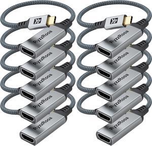 USB C to HDMI Adapter 10-Pack 4K Type-C to HDMI Adapter [Thunderbolt 3/4 Compatible] for iPhone 16/15 Series MacBook Pro/Air iPadPro S24/23 Series  XPS Surface Pixelbook