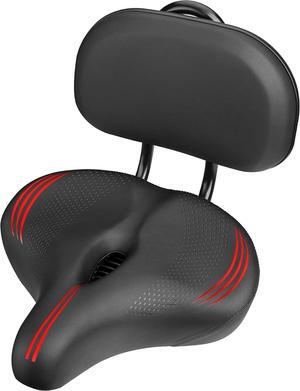 Bike Seat for Peloton Bike & Bike+, Comfort Seat Cushion Compatible with Peloton, Road or Exercise Bikes, Bicycle Wide Saddle Replacement for Men & Women, Accessories for Peloton