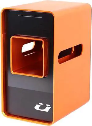 Sturdy Versatile Easy to Mount Rack Station for 2" & 1.25" Hitch - Up to 115 LBS Weight Capacity | Hardware Included, Orange