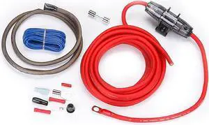 Fosgate RFK8 8 AWG Power Only Amplifier Install Kit