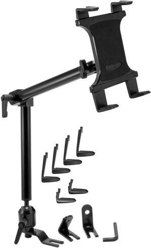Car Seat Rail Tablet Mount and Holder | Heavy-Duty for Car/Truck | Adjustable Angle & Height | Easy Installation & Removal | 22-inch Arm for Enhanced Accessibility & Convenience