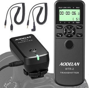 Wireless Shutter Camera Remote Control Timer Intervalometer with for  a7 III, a7 II, a7, a7R III, a9, a6000, a6300, a5100