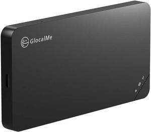 U3 4G LTE Mobile Hotspot Device, Portable WiFi Hotspot for Travel in 200+ Countries, No SIM Card Needed, 10 Connected Devices and Global 1GB Data 30 Days, Pocket WiFi Device (U3 Black)