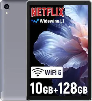 Android Tablet, 10.1 inch Tablets with 1280 * 800 IPS HD Touchscreen, Octa-Core Processor, 10GB RAM 128GB ROM, 1TB TF Card Expandable, 5G/2.4G WiFi, BT 5.0,Dual Camera, 2024 US Version