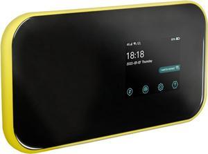 FREEBOT 4G LTE Mobile Hotspot with Touch Screen, Ultra-Slim Portable WiFi Router with US 10GB Data 365 Days, Connects Up to 10 Devices, Pocket Hotspot for Travel
