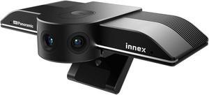 C830 180° Panoramic 4K Wide Angle Webcam with AI Facial Tracking for Windows, Mac, Easy Setup Conference Room Camera with Flexible View Angle for Meeting Room, Huddle Space, Hybrid Learning