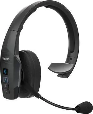 B450-XT Noise Cancelling Bluetooth Headset  Updated Design with Industry Leading Sound & Improved Comfort, Up to 24 Hours of Talk Time, IP54-Rated Wireless Headset,Black