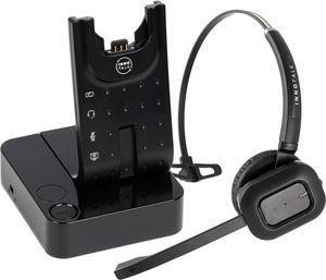 Polycom Phone Wireless Headset Compatible with Poly Polycom VVX300, VVX310, VVX400, VVX410 and Any VVX Model with Remote Answering Cable (Pioneer)