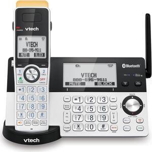 IS8151 Super Long Range DECT 6.0 Cordless Phone for Home with Answering Machine, 2300 ft Range, Call Blocking, Bluetooth, Headset Jack, Power Backup, Intercom, Expandable to 12 HS