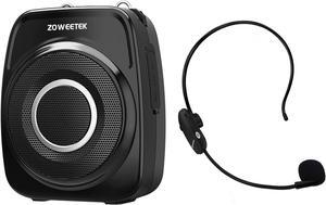 Wireless Voice Amplifier for Teachers with 2 Microphone,20W 2500mAh,Work of 12hrs, Portable Speaker with Microphone, Bluetooth Voice Amplifier for Classroom, Meeting, Fitness, Speech,Training