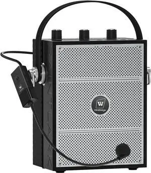 Bluetooth 5.3 Voice Amplifier with Wireless Microphone Headset,Personal Wireless amplifier Mic for Teachers,40W Loudly Portable Megaphone Pa System for Classrooms,Speeches,Outdoors Indoors-S98