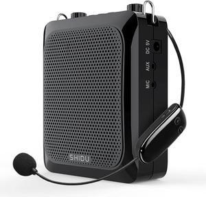 Wireless Voice Amplifier Bluetooth, Microphone Amplifier Wireless 25 Watt Sound System Portable with Mic, 2000mAh Rechargeable Lithium Battery for Teachers/Tour Guide S28