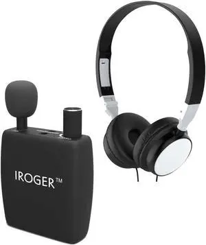 Amplifier Rechargeable Hearing Aid Device Personal Sound Amplifier PSAP for Ears,Seniors,with Headphone,Directional Microphone