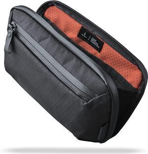Tech Case Mini Small Travel Organizer Pouch for Electronics, Cables, Cell Phone | Tech Pouch for Electronic Accessories