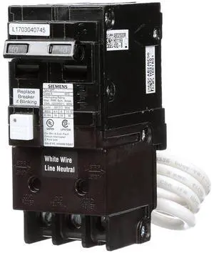 QF240A Ground Fault Circuit Interrupter, 40 Amp, 2 Pole, 120/240 Volt, 10,000 AIC