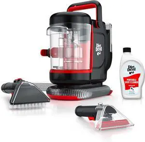 Portable Spot Cleaner Machine for Carpet and Upholstery, Powerful Suction Spot Cleaning Machine with Versatile Tools, Pair with Dirt Devil Portable Spot Cleaner Solution