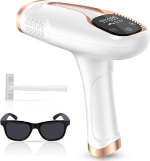 Hair Removal Device Laser Hair Removal for Women and Men Permanent IPL Hair Removal At-Home 999,999 Flashes Painless Hair Remover on Armpits Back Legs Arms Face Bikini Line