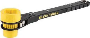 KT151T Lineman's Ratcheting Wrench with Bolt-Through Design, 3/4-Inch, 13/16-Inch, 1-Inch x 1-1/8-Inch Combination Square Socket