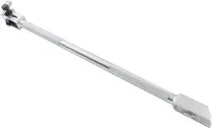 Combination Ratcheting Winch Bar for Flatbed Trailer - Chrome Carbon-Steel Combo Winch Bar with Non-Slip Handle & Square Head for Chain Lever Binders