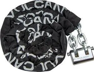 Security Chain and Lock Kit - Premium Case-Hardened - 5/16 Inch x 9 Foot Chain (+/- 1.5 Inches) - Cannot Be Cut with Bolt Cutters or Hand Tools