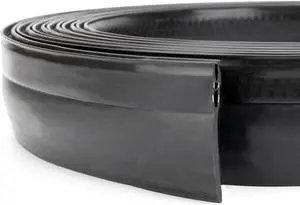 018-546 RV Slide Out Clip Rubber Seal Weather Stripping with 2 Wiper is Suitable for RV Camper Door Window Channel (35 Ft)