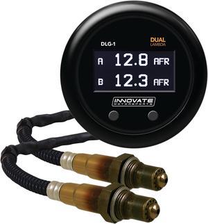 Motorsports 3891 38910 DLG-1 Dual Wideband Air/Fuel Ratio Gauge Kit