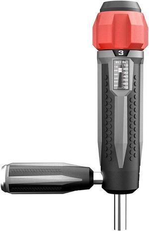 Real Avid Gunsmithing Torque Wrench Kit | All in One Torq Driver Tool with Screwdriver Bit Set & Accurate 1 Inch/Pound Setting for Precision Scope Mounting. Premium KIT.