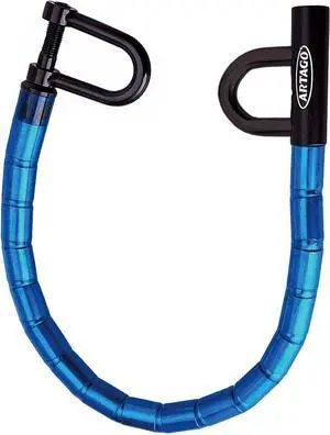 582/B High-End Steering Wheel Car Seat Flexible Lock, More Practical Articulated Armored Steel Cable, Adjustable Universal Clutch Anti Theft Bar Lock Device for Vehicle Car Truck Van, Camper