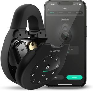 Keybox 3 Smart Lock Box, Large Key Safe w/Airbnb Sync (iOS/Android)  Remotely Generate Bluetooth-Keys & Pin Codes Without Internet