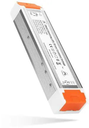 LED Dimmable Driver 120W 12V DC Quiet Operation Universal Regulated 12V Dimmable Power Supply Low Voltage Transformer for Constant LED Lights