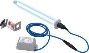 Blue Tube 24-Volt UV Light HVAC Air Purification System, Includes 1-Year UVC Lamp #TUV-BTER