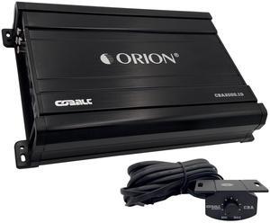 CBA2000.1D Monoblock 1-Channel Class D Amplifier for Car Subwoofer, 2000W, 2/4 Ohm Stable, Adjustable Low Pass & Subsonic Filter with Bass Boost, MOSFET Power Supply, Bass Knob Included