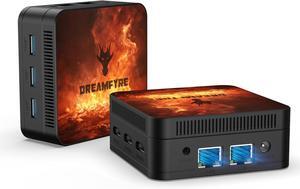 Mini PC Alder Lake-95 (up to 3.4GHz) 4 Cores 4 Threads, Mini Computers 8GB DDR5 256GB M.2 SSD, Mini PC Dual Lan Support 4K Triple Screen Display/USB3.0/WiFi 5/Bluetooth 5.0/VESA/Home/Business