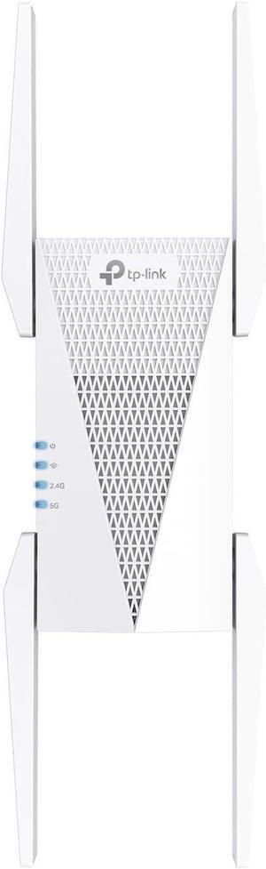 AX5400 WiFi 6 Range Extender with Ethernet Port | Internet Signal Booster for Home | Tri-Band Wireless Repeater Amplifier | Built In Access Point Mode | APP Setup | OneMesh Compatible (RE815X)