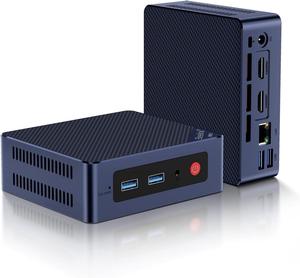 S12 Pro Mini PC,  12th Gen Alder Lake- N100(up to 3.4GHz), 8GB DDR4 RAM 256GB M.2 SSD, Desktop Computer Support 4K Dual Display/USB3.2/WiFi 6/BT5.2/Gigabit Ethernet for Home/Office